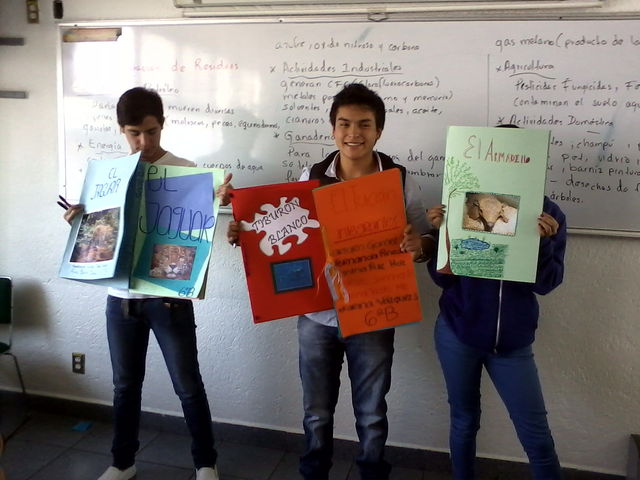 Algunos trabajos de los alumnos del 6° B